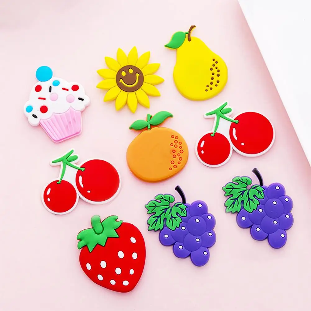 

Mini Cartoon Fruit Strawberry/Grape/Cherry Magnet Fridge Refrigerator Stickers