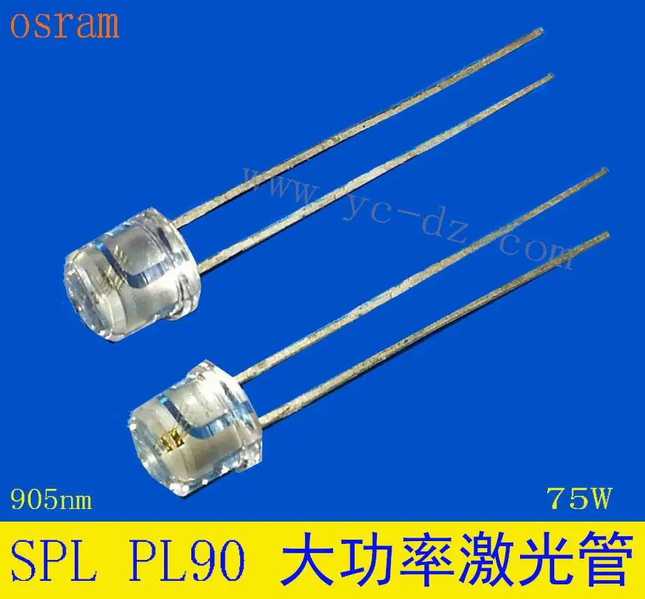 

75 w high power laser tube 905 nm infrared laser pulse output osram SPL pl90
