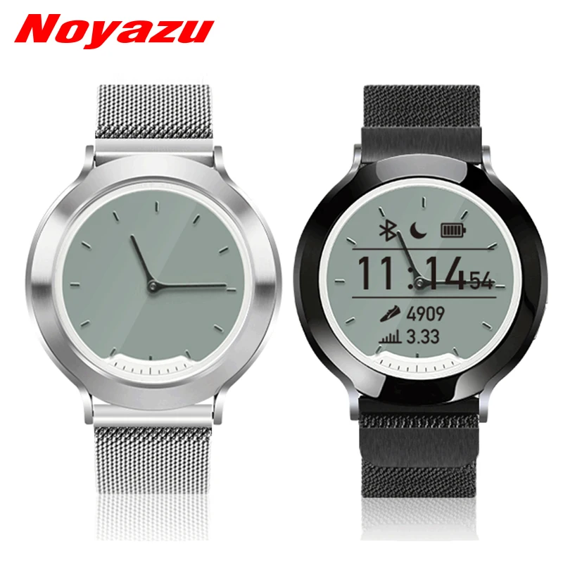 

Noyazu New M6 Heart Rate Monitor Smart Watch Stainless Steel Activity Record Bluetooth Sport Watch Remote Camera Message Remind