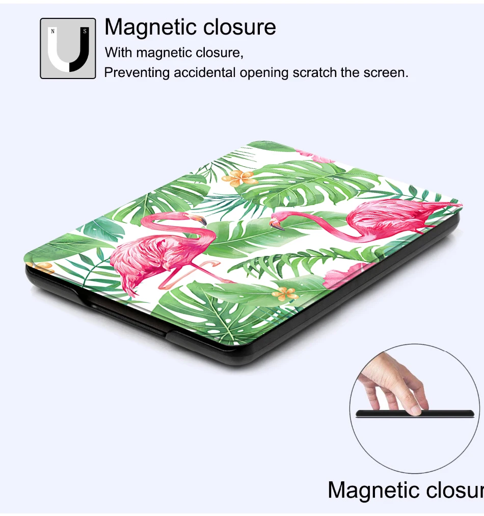 MTT Фламинго чехол для Amazon Kindle Paperwhite 4 funda PU кожаный откидной складной умный чехол защитный чехол для планшета релиз