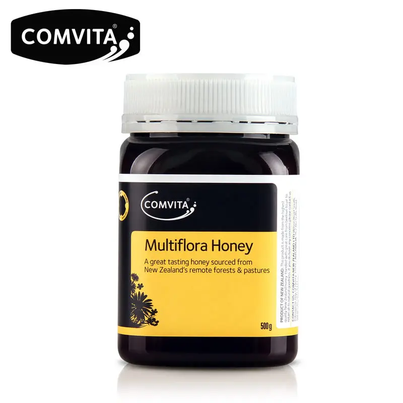 NewZealand натуральная Comvita Multiflora мед 500 г Аутентичные супер премиум для пищеварения и дыхательной системы кашель