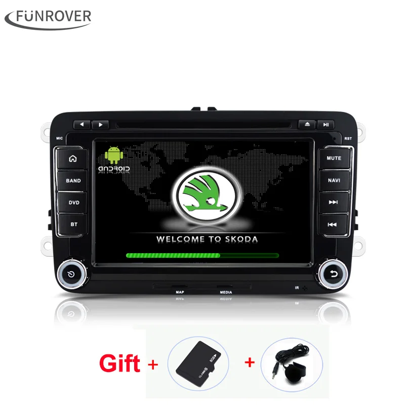 2 din Android 6 0 car autoradio player 7 inch Double Din Head Unit with Built
