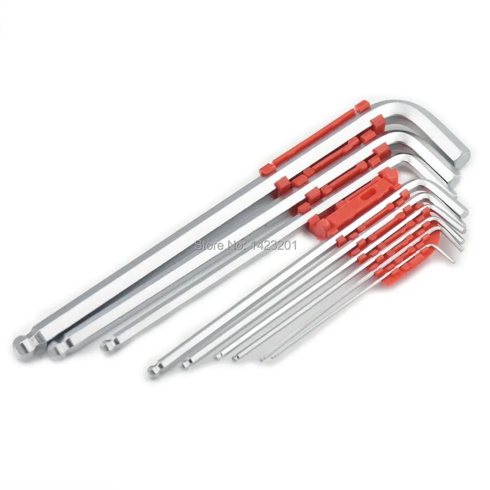 1 Pcs / Lot Allen Keys Hex Key Set screw tool Hex Ballpoint Wrench