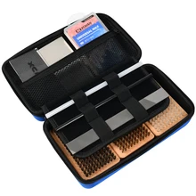 XCMAN Лыжный Сноуборд воск и тюнинг полный набор кистей-нейлон, латунь, щетка из конского волоса металлический скребок для удаления парафина и PTEX Flate Fi