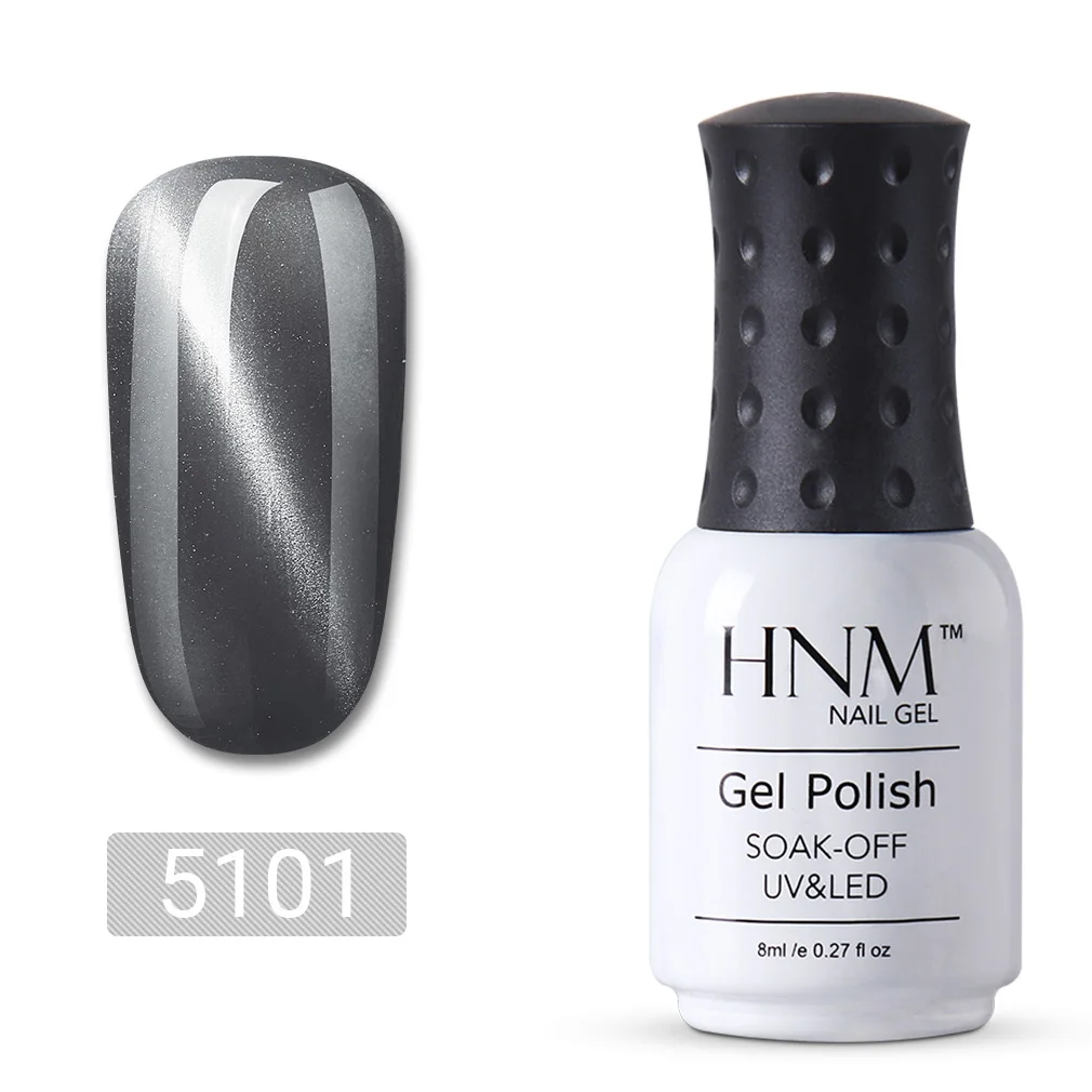 HNM 8 мл Лак для ногтей Краска для ногтей гель лак цветной Гибридный лак замачиваемый полуперманентный тиснение Эмаль Гель-лак для ногтей Lucky - Цвет: 5101