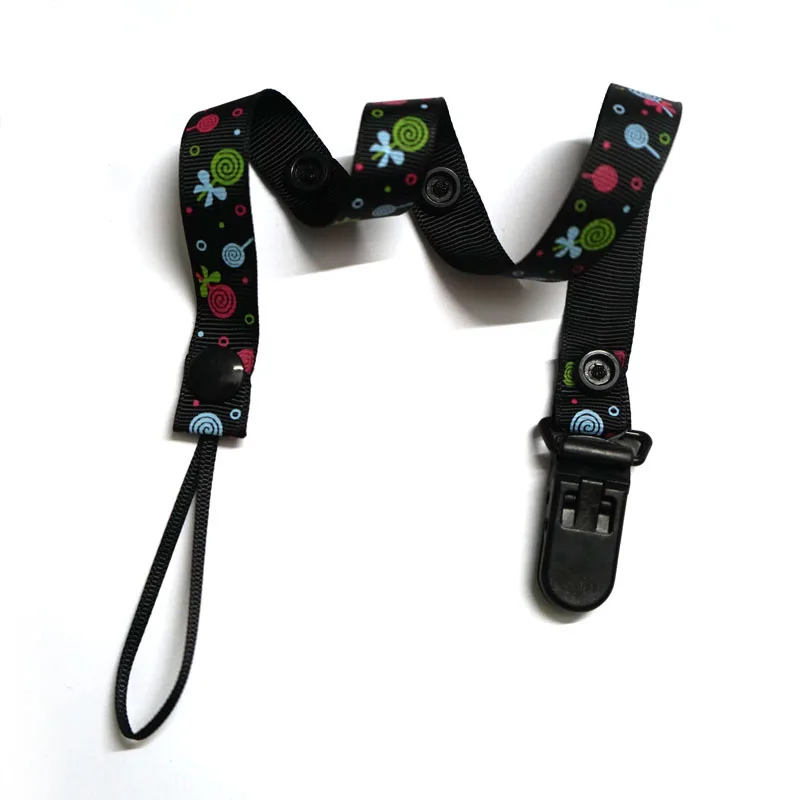 New Baby Pacifier Clip Chain Ribbon Holder Chupetas Soother Pacifier Clips Leash Strap Nipple Holder For Infant Feeding B0608-1