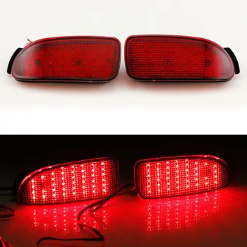 

LED Rear Bumper Reflector Parking Warning Brake Lights Fog Lamp DRL For Toyota Previa Estima Tarago 30 40 Series