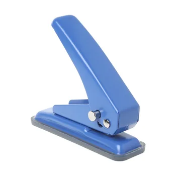 

1Pc School Office 6mm Single Hole Puncher Notebook Paper Scrapbook Card Cutter 20 Sheets DIY Hole Puncher
