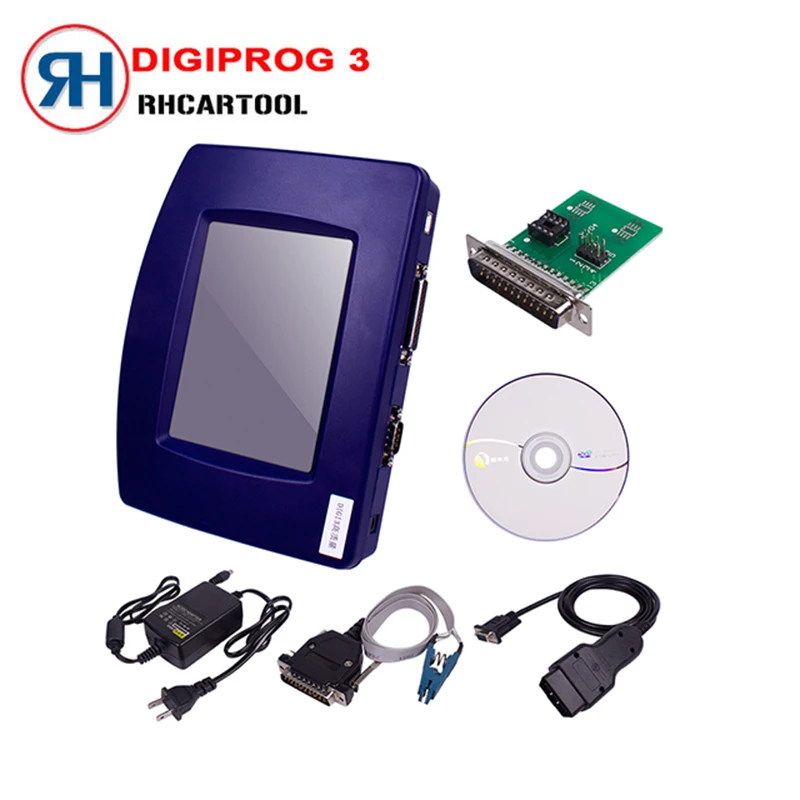 

Car Diagnostic tool Digiprog III V4.94 Digiprog 3 with OBD2 ST01 ST04 cable odometer correction tool Digiprog3 main unit