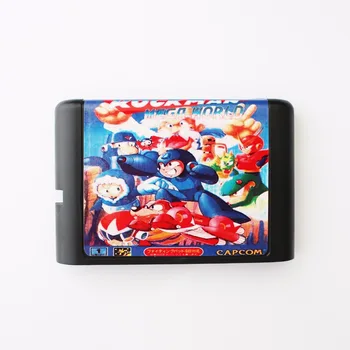 

Rockman Mega World 16 bit MD Game Card For 16 bit Sega MegaDrive Genesis game console