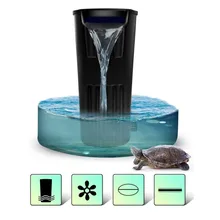 ZY-T10 маленький тихий водопад черепаха аквариум кислородный насос низкий уровень воды фильтр очиститель воды черепаха насос 5 Вт продукт для домашних животных