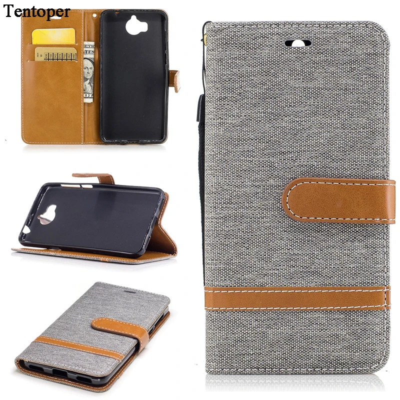 

Clothe Flip Leather Case For Huawei Honor 6X Mobile Phone Case Magnetic Wallet Stand Cover For Huawei Honor 6X 5.5 inch Coque