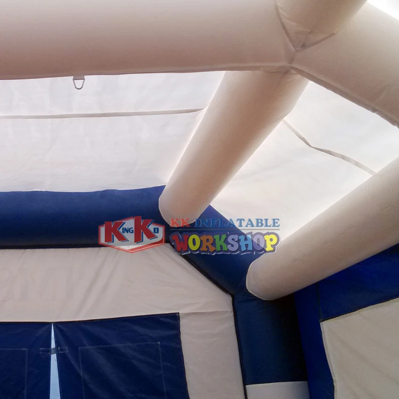  Customized water resistant pvc inflatable medical tent large inflatable emergency rescue station