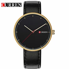 Montres Hommes Marque De Luxe CURREN Montres À Quartz Hommes En Cuir Montre Casual Montre-Bracelet Homme Horloge relojes hombre