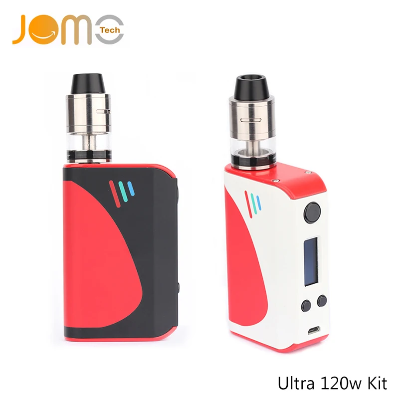 Original electronic cigarette 120W machanical mod vaporizer kit box mod Mini Tank elektronik sigara with 5000mah battery vape