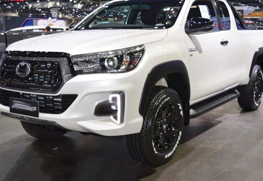 2 шт. для Toyota Hilux Revo Rocco желтый сигнальный стиль DRL реле Автомобильный светодиодный дневной ходовой светильник противотуманная фара