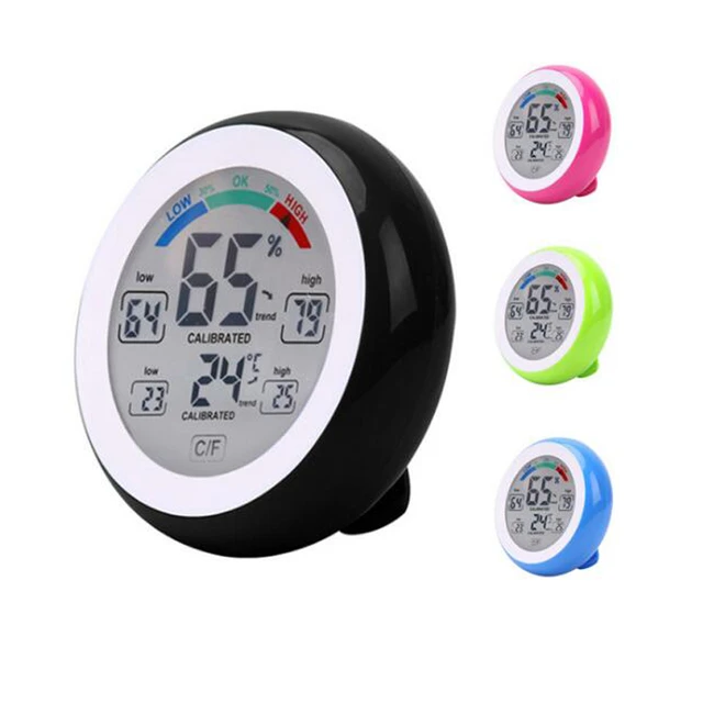 Home Hygrometer & Thermometer, Electronic Max-min Double Display