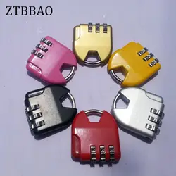 Ztbbao 3 цифры Комбинации замок кодовый замок для чемоданов Чемодан сумка Сумка 1 шт. разные цвета