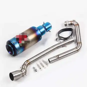 

Slip On For Suzuki Gsx150r Motorcycle Exhaust Pipe Escape Modified Front Connecting Middle Link Pipe DB killer Slip-on exhaust