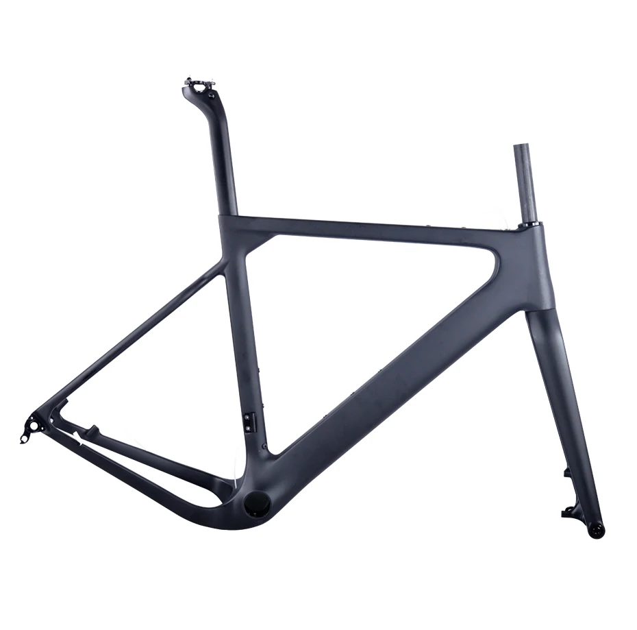 Best 2018 BXT Carbon Gravel Bike Frame aero Road or MTB frame 142x12mm disc brake Cyclocross Gravel Carbon Bicycle Frame 14