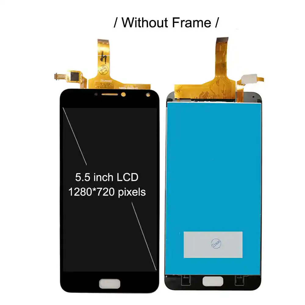 ЖК дисплей с рамкой для Asus Zenfone 4 Max Pro ZC554KL X00ID Полный сенсорным сенсором дигитайзер