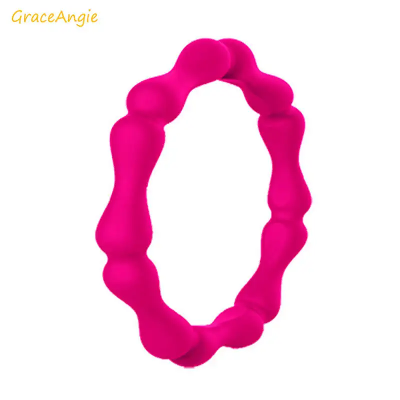 GraceAngie 10 шт смешанные модные 3 мм Тонкий соединитель в виде бамбука силиконовое кольцо для женские обручальные кольца Спортивные гибкие резиновые кольца