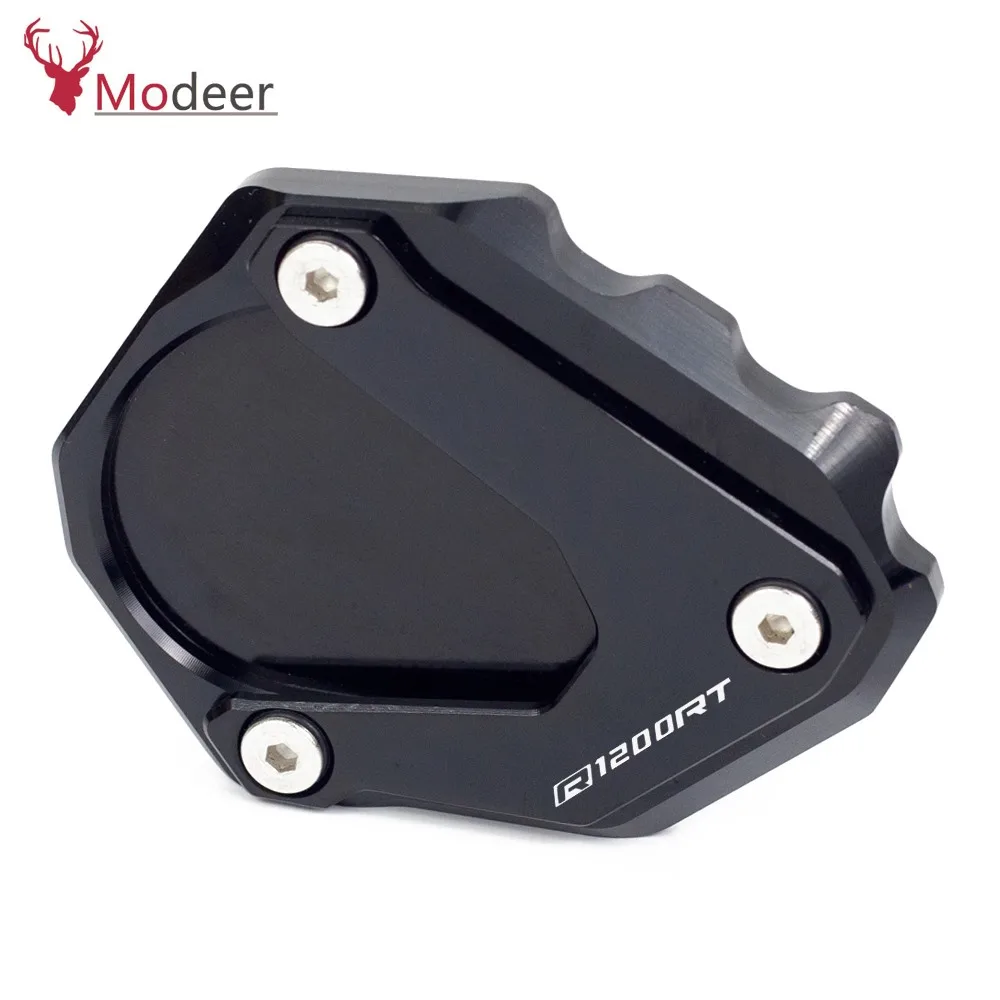 Motorcycle CNC Kickstand Foot Side Stand Extension Pad Support Plate Enlarge Stand For BMW R1200RT R1200 RT R 1200RT 2004-2018 (1)_Jc