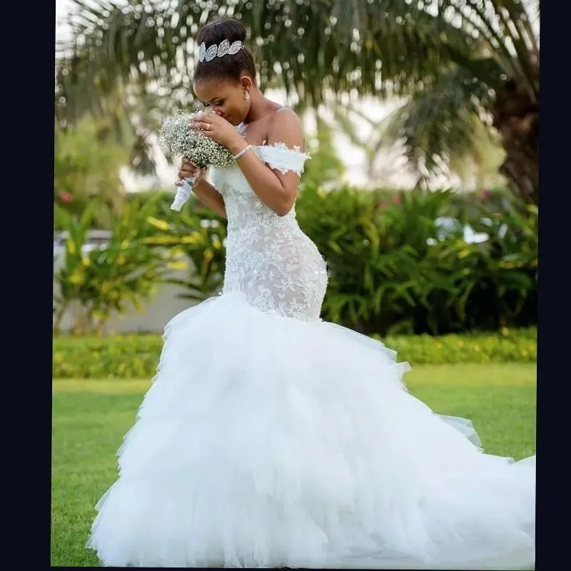 african-mermaid-sexy-wedding-dresses-2019-new-design-custom-made-tulle-ruffled-off-the-shoulder-lace-bridal-gowns-vestido-de-noiva-w690 (3)_