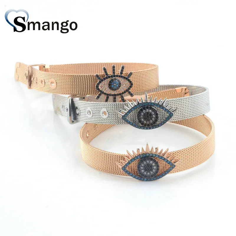 

5Pieces 2019 New Arrival! Women Fashion The Shape Of The Eyes Bracelet,2Colors
