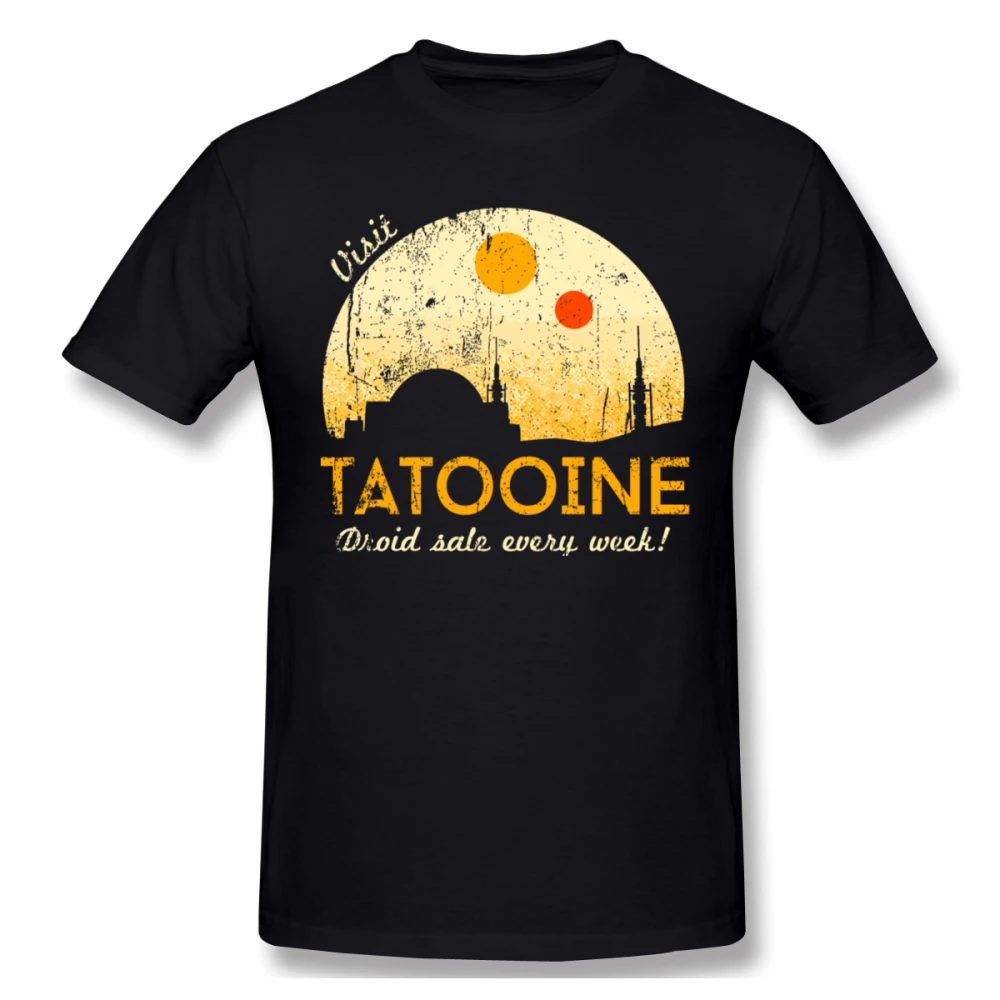 

Visit Tatooine Star Wars T-shirt For Men Plus Size Custom Couple Tee