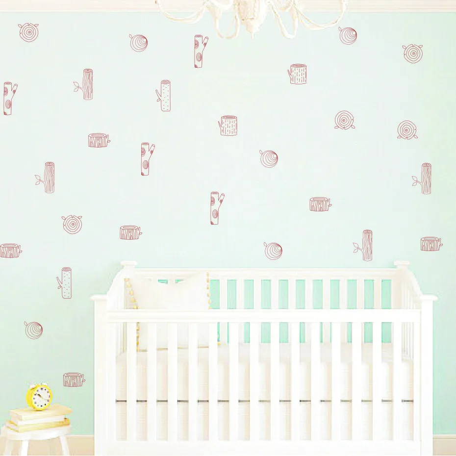 

Forest Tree Wall Stickers DIY Children Bedroom Wall Decor Decals Nursery Decor Wallpaper Cute Cartoon Wall Mural