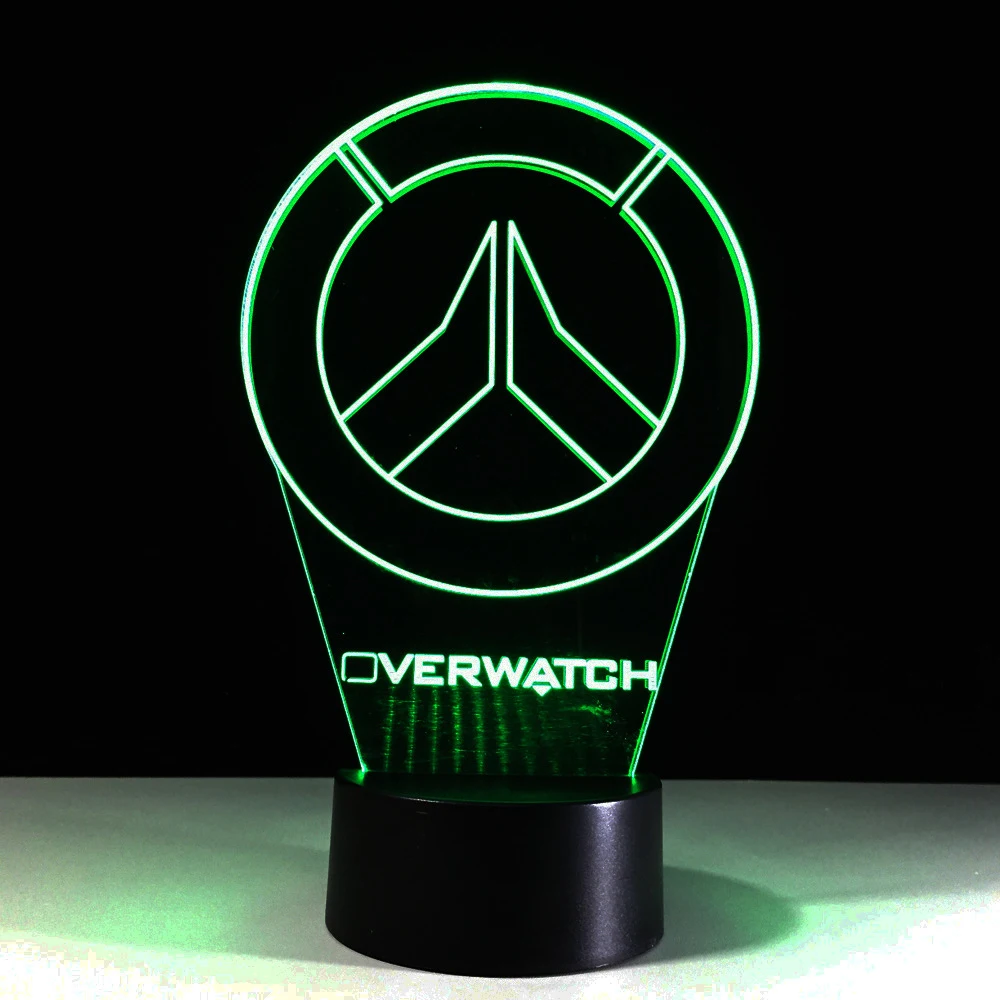 

Creative 3D Lava Light Fixtures Overwatch Table Lamp Colorful Led Bedside Night Light Gift Usb Kids Sleep Lighting Bedroom Decor