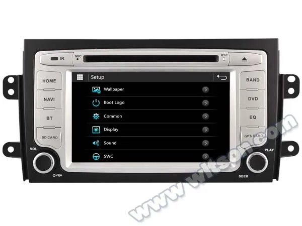 Автомобильный DVD плеер WITSON GPS для SUZUKI SX4 с пленочным экраном 1080P DSP Wi Fi 3G DVR