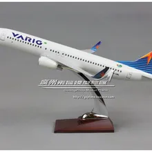40 см смолы Boeing 737 VARIG модель самолета Бразилия вгр B737 800 PR VBL