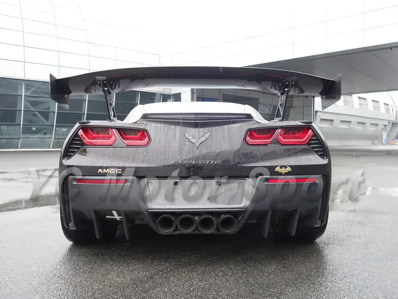 2014-2015 Chevrolet Corvette C7 RK-Sports Style Rear Diffuser CF (23)