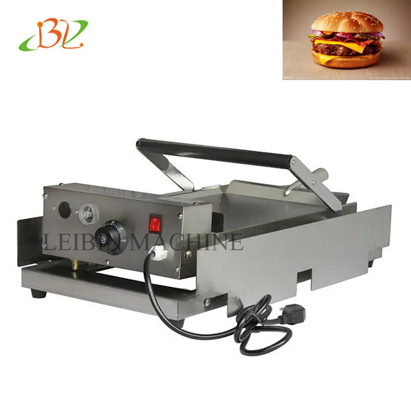 

Electric Burger Grill Double Burger Machine Bread Toaster Hamburger Heating Machine