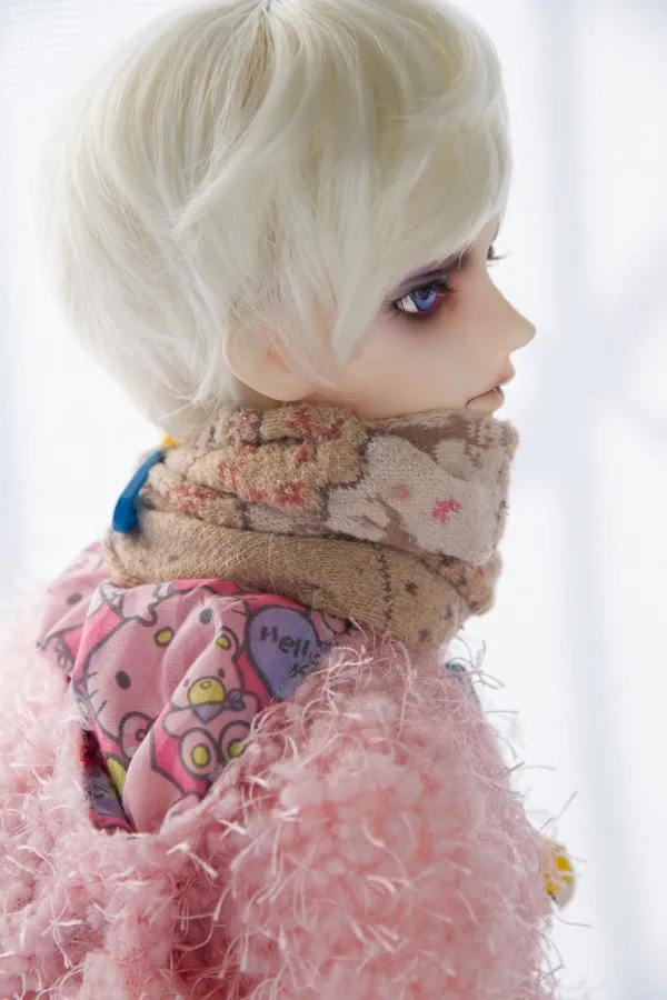 Парики для куклы BJD 1/3 1/4 1/6 DD SD MSD YOSD дяди короткие несколько цветов парики из