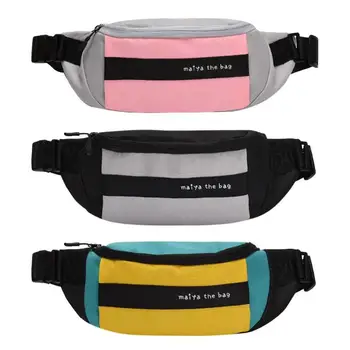 

Fashion Sports Shoulder Women Waist Fanny Belt Pack Oxford Cloth Chest Bags