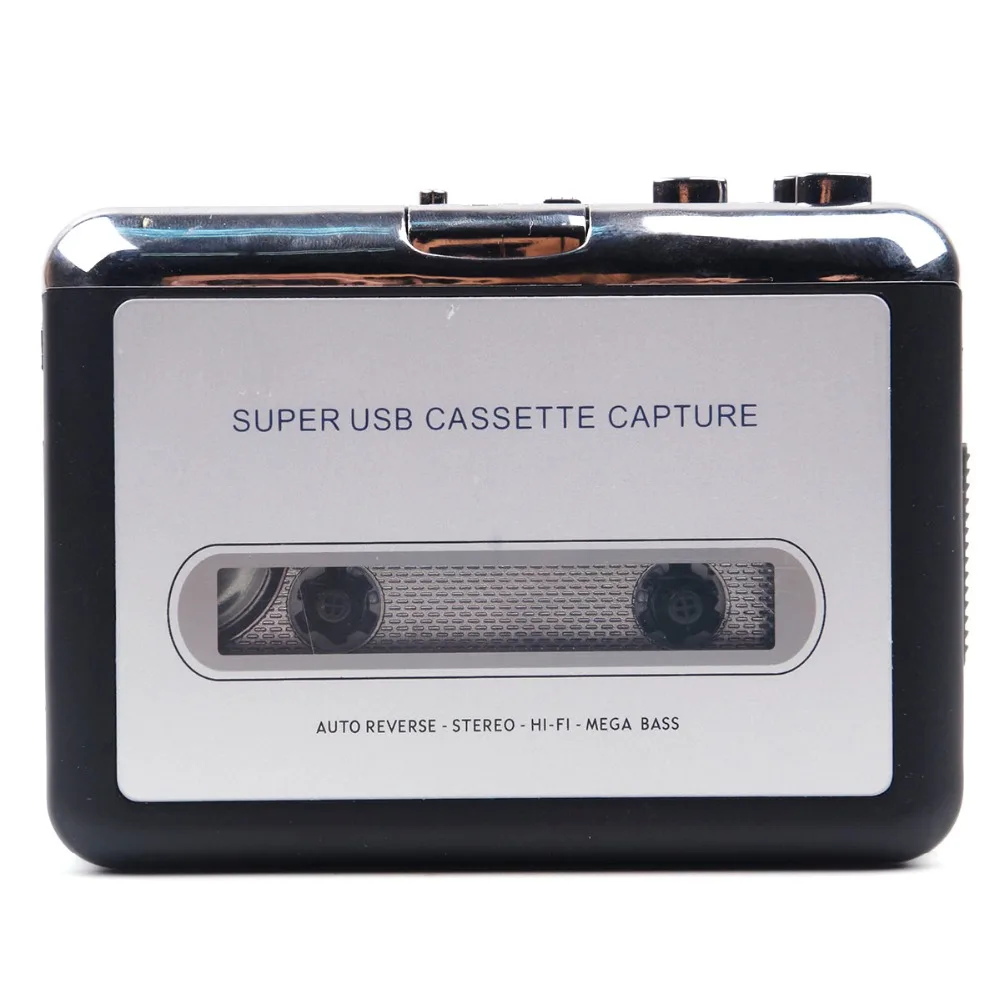 Портативные кассетные рекордеры и плееры USB ленты PC супер MP3 музыкальный плеер аудио конвертер рекордеры плееры Cassette-to-MP3