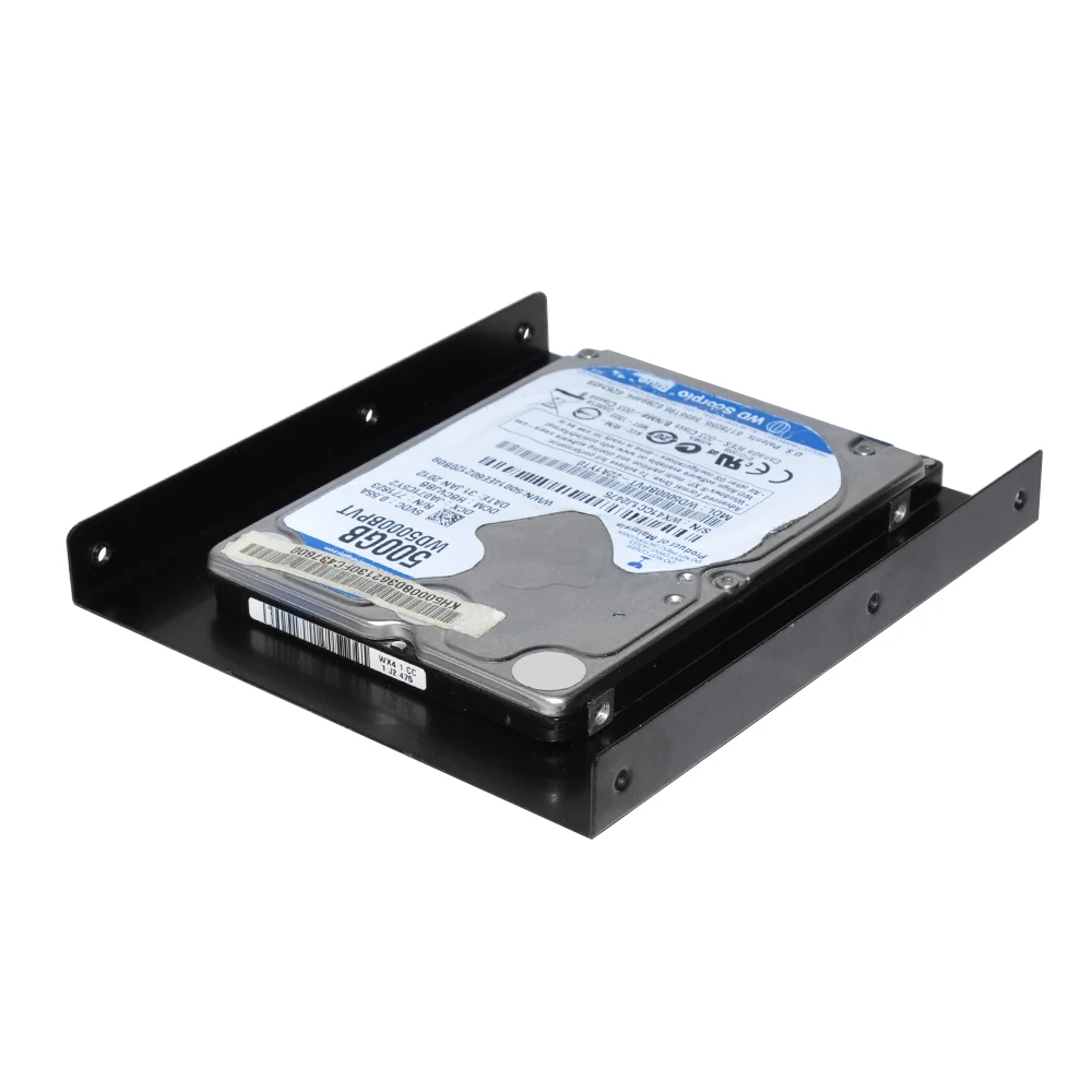 DeepFox универсальный металлический SATA IDE 2,5 дюймов SSD HDD до 3,5 дюймовый HDD SSD случае Caddy адаптер держатель для настольных ПК с шурупы