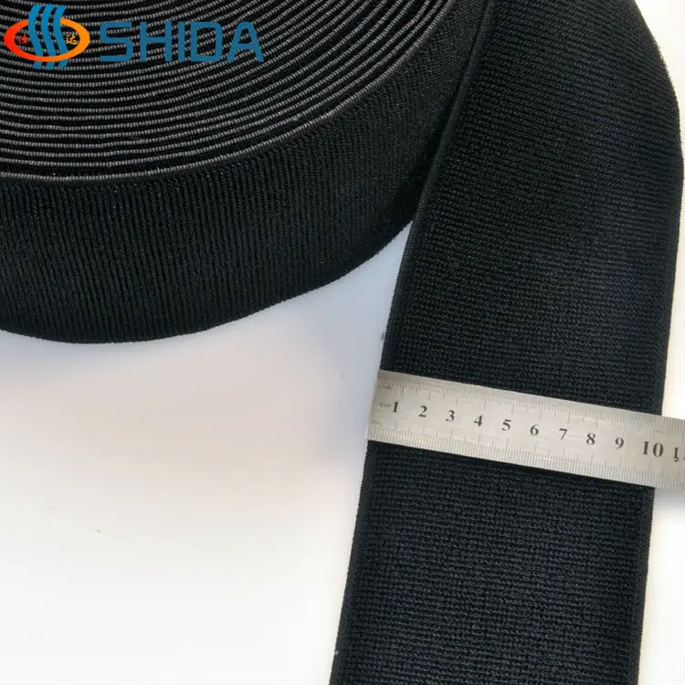 5 Yards 4" 10 cm Width High Stretch Elastic Sewing Loop Nylon Cable