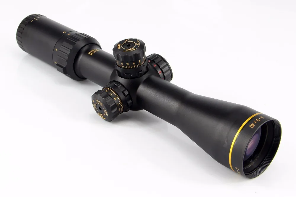 

Outdoor Hunting Optics 3-9X40 Hunting Red / Green Illuminated Riflescope Tactical Combo Dot Sight for Tactical Hunting Shooting