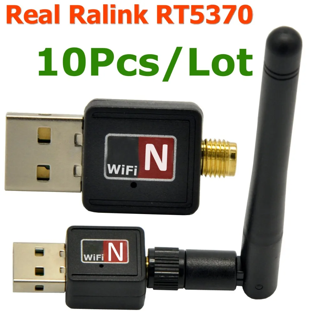 10 шт./лот Ralink RT5370 150 Мбит Мини usb адаптер Wi Fi 5370 Беспроводной Dongle с внешним