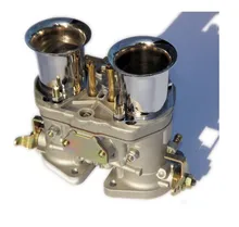 6pcs/lot carb weber 48 IDF Carburetor with Chrome air horns with FAJS brand