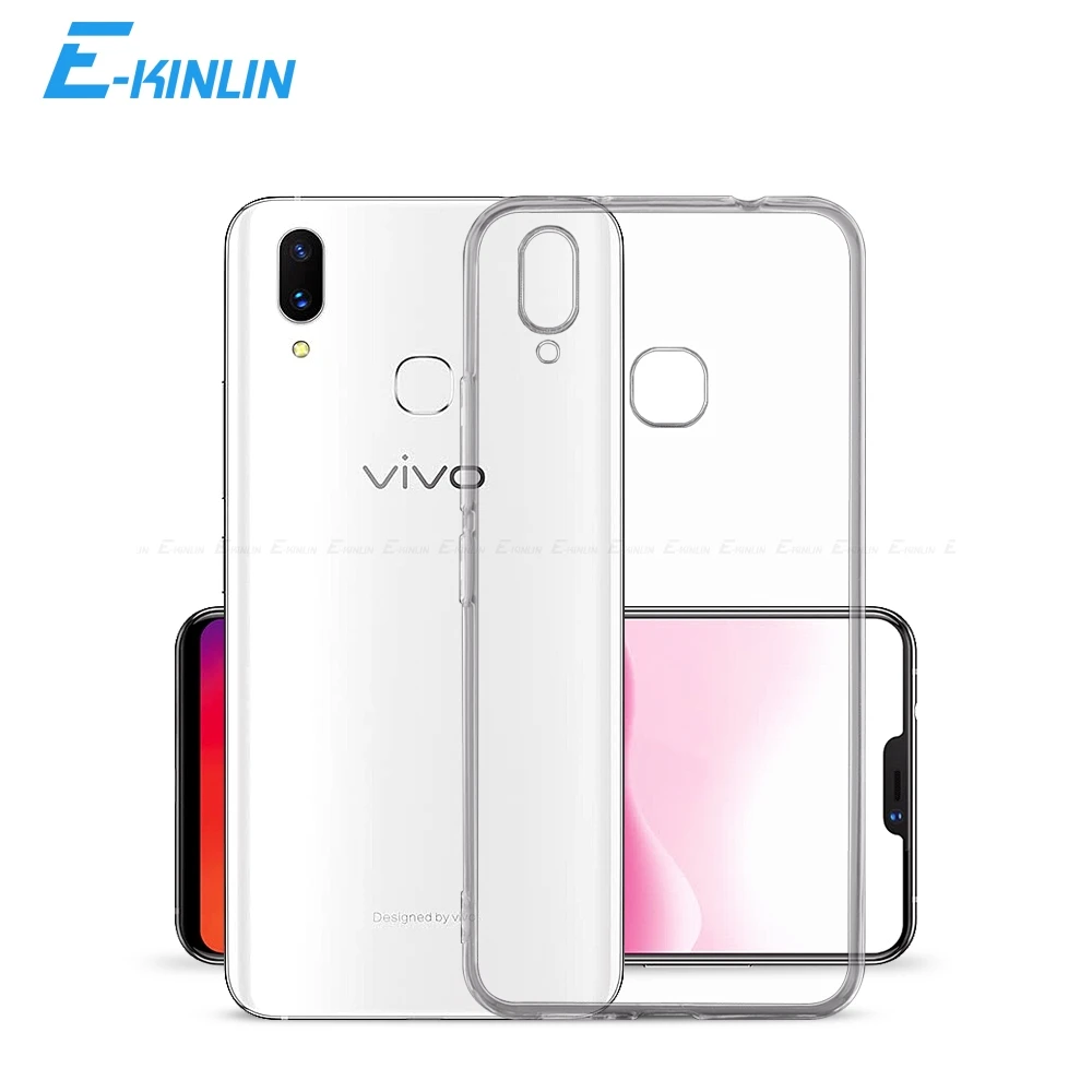 

Clear Crystal Soft Silicone Back Full Cover For BBK vivo iQOO Z1i Z1 NEX S A X23 X21 X21i X20 UD Plus Ultra Thin TPU Case