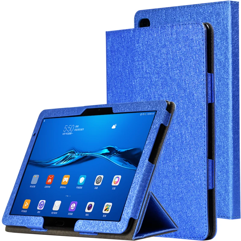 Чехол из искусственной кожи для huawei m5 lite10 защитный умный чехол BAH2-L09/W19 DL-AL09 10 1