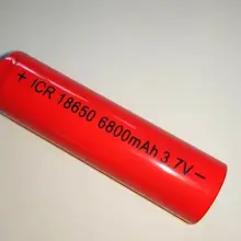 10 шт./лот 18650 3,7 в литий-ионная батарея литиевая аккумуляторная батарея