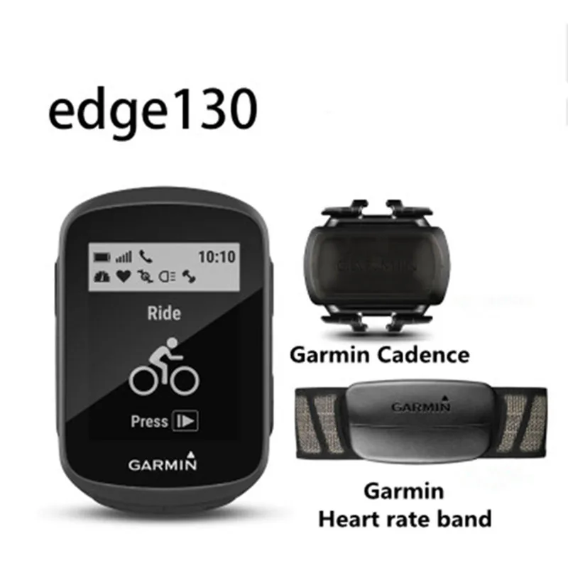 Смарт-часов Garmin Edge 130 велосипед gps Модернизированная версия компьютер край 20/25/130/200/520/820/1000/1030 черного цвета и коробка