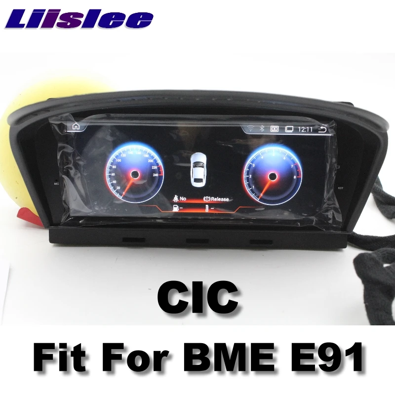 Sale LiisLee Car Multimedia GPS Audio Hi-Fi Radio Stereo For BMW 3 Series E91 M3 2009~2013 Original CIC Style Navigation NAVI 11