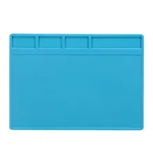 280*200 мм термостойкий BGA силиконовый коврик для пайки изоляционный коврик Горячий воздух пистолет обслуживание платформа коврик